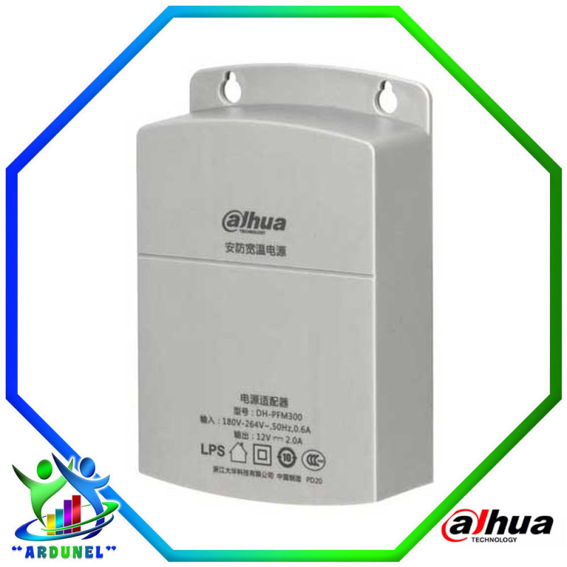 FUENTE DAHUA 12V 2A FUENTE DAHUA 12V 2A