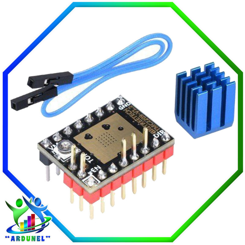 CONTROLADOR MOTOR PASO A PASO TMC2209 V1.2 2A CONTROLADOR MOTOR PASO A PASO TMC2209 V1.2 2A