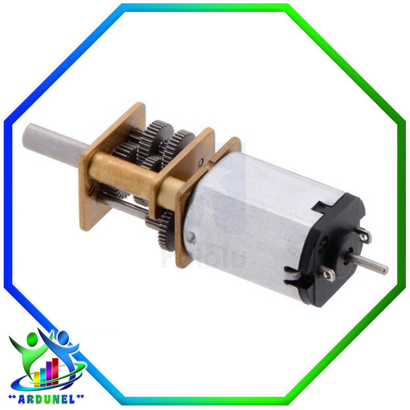 HP 6V 1000:1 CON EJE EXTENDIDO MICRO MOTOR POLOLU (31 RPM) HP 6V 1000:1 CON EJE EXTENDIDO MICRO MOTOR POLOLU (31 RPM)