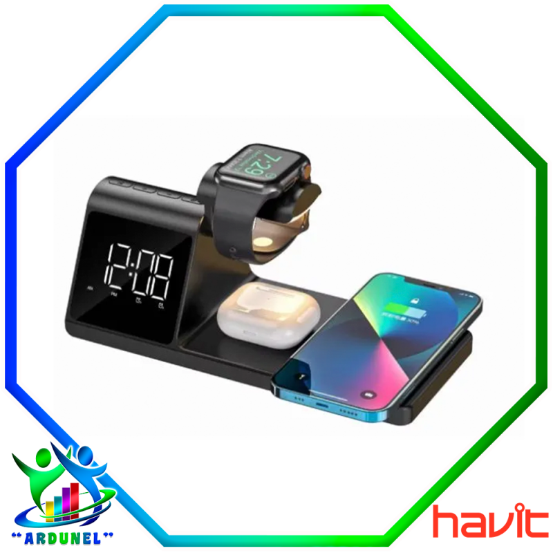 RELOJ MULTIFUNCIONES CON CARGADOR RELOJ MULTIFUNCIONES CON CARGADOR