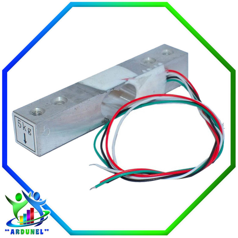 SENSOR DE PESO 5 KG YZC-131 (CELDA DE CARGA) SENSOR DE PESO 5 KG YZC-131 (CELDA DE CARGA)