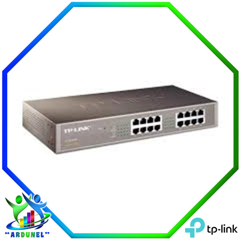 SWITCH GIGABIT DE SOBREMESA, RACKEABLE CON16 PUERTOS A 10/100/1000 MBPS SWITCH GIGABIT DE SOBREMESA, RACKEABLE CON16 PUERTOS A 10/100/1000 MBPS