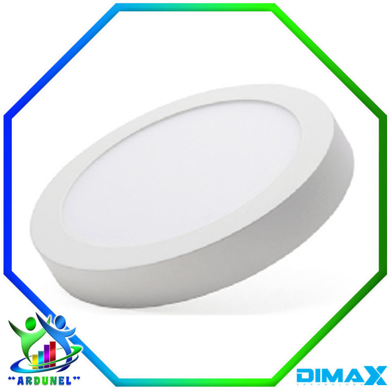 LUZ LED REDONDA DE SOBREPONER 6500K 18W LUZ LED REDONDA DE SOBREPONER 6500K 18W