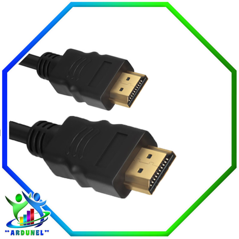 CABLE HDMI/HDMI MACHO 4K FULL HD NEGRO QUALITY 1.5M CABLE HDMI/HDMI MACHO 4K FULL HD NEGRO QUALITY 1.5M