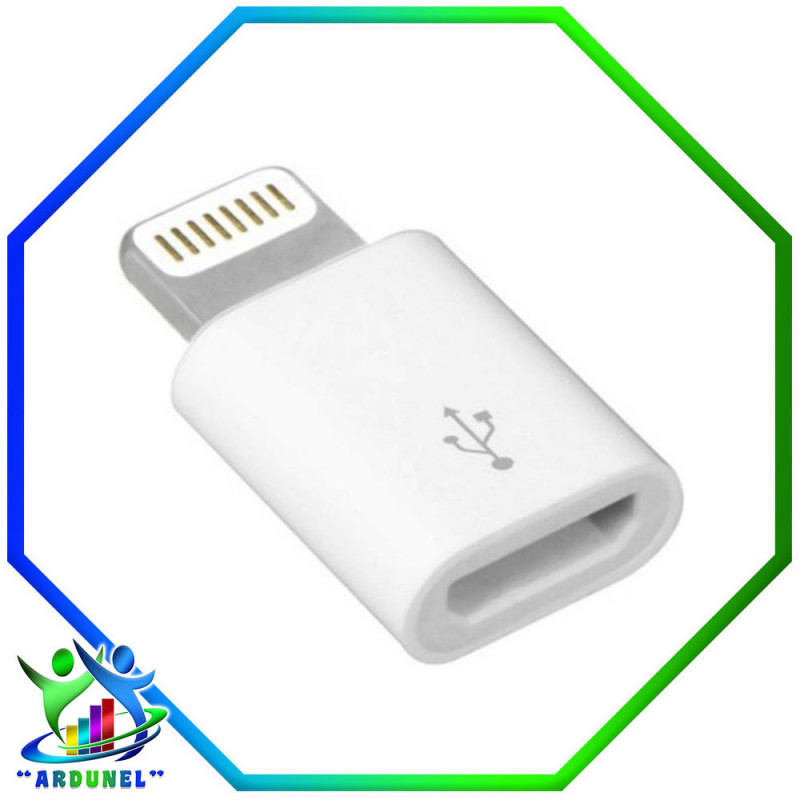 ADAPTADOR LIGHTING A MICRO USB ADAPTADOR LIGHTING A MICRO USB