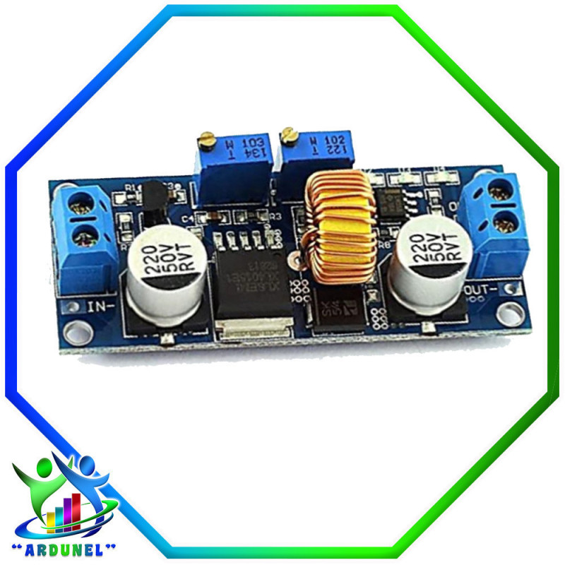 MÓDULO REGULADOR AJUSTABLE DC-DC XL4015 5A 75W MÓDULO REGULADOR AJUSTABLE DC-DC XL4015 5A 75W