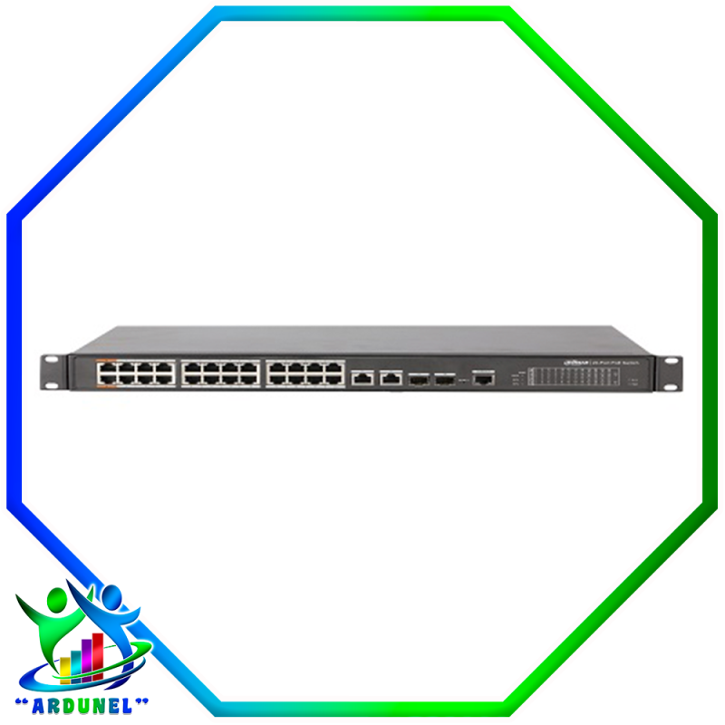SWITCH POE 24 PUERTOS 240W SWITCH POE 24 PUERTOS 240W