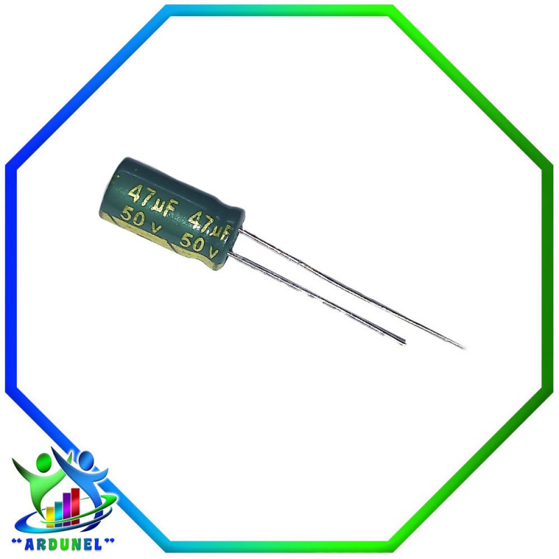 CONDENSADOR 47uF 50V CONDENSADOR 47uF 50V