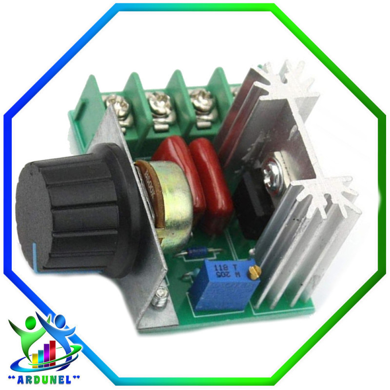 MODULO DIMMER DE 220V 2000W DE ALTA POTENCIA MODULO DIMMER DE 220V 2000W DE ALTA POTENCIA