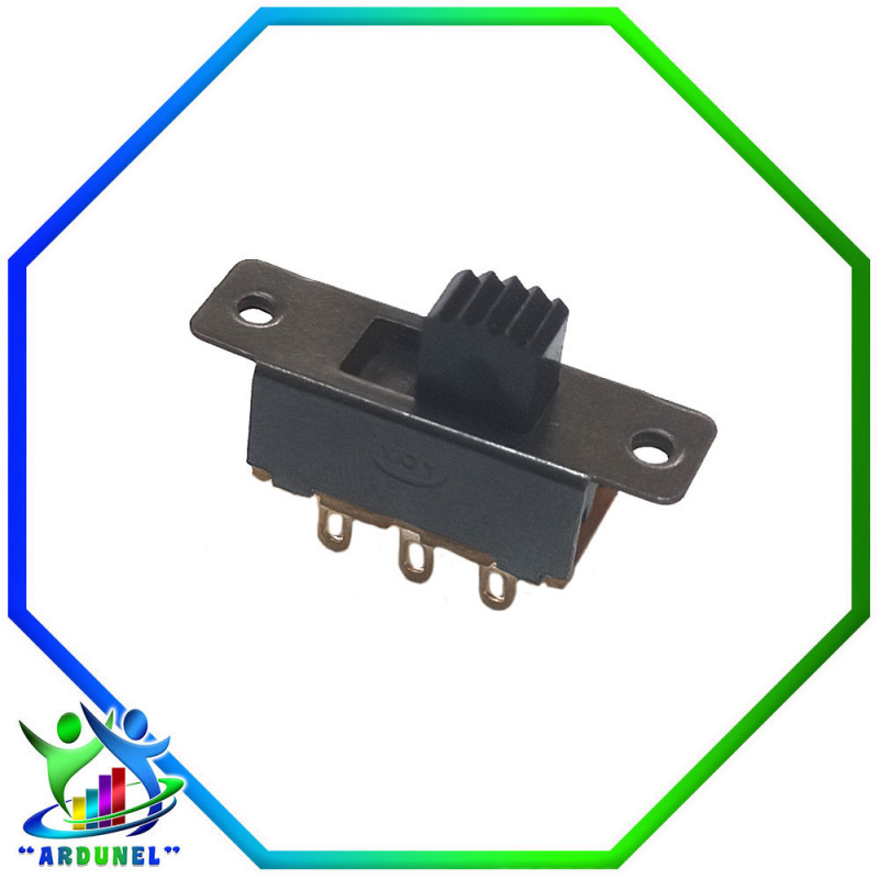 INTERRUPTOR DESLIZANTE SPDT 6 PIN INTERRUPTOR DESLIZANTE SPDT 6 PIN