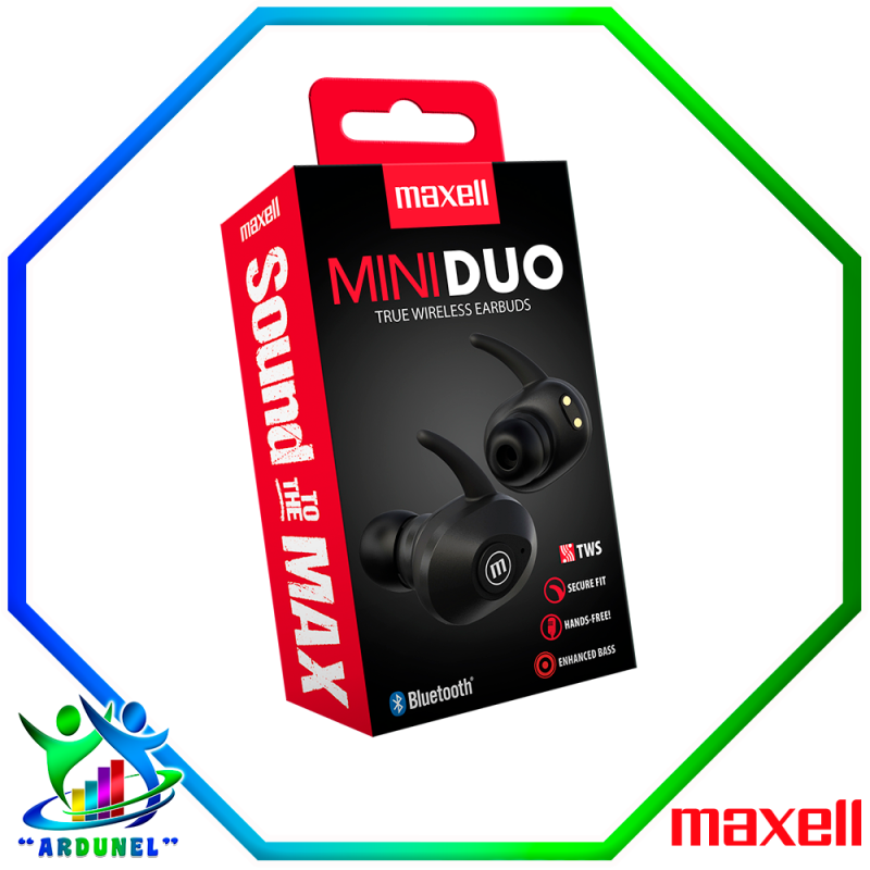 AURICULAR INALAMBRICO MINI DUO NEGRO AURICULAR INALAMBRICO MINI DUO NEGRO