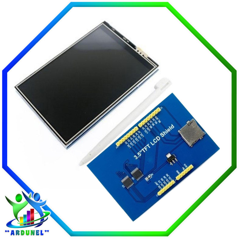 SHIELD LCD TFT 3.5 PULGADAS ILI9486 TÁCTIL SHIELD LCD TFT 3.5 PULGADAS ILI9486 TÁCTIL