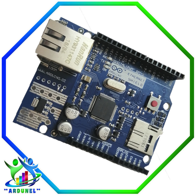 SHIELD ETHERNET W5100 R3 ETHERNET & SHIELD SD SHIELD ETHERNET W5100 R3 ETHERNET & SHIELD SD