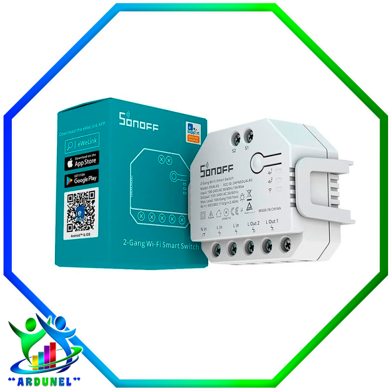 SONOFF DUAL R3 Wi-Fi (15A) SONOFF DUAL R3 Wi-Fi (15A)