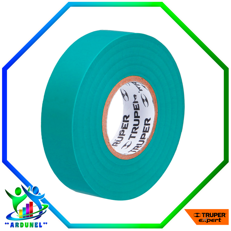 CINTAS AISLANTES DE 3/4 X18 MTS. (VERDE) CINTAS AISLANTES DE 3/4 X18 MTS. (VERDE)