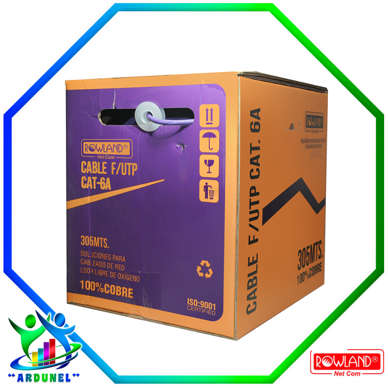CABLE F/UTP CAT-6A 100% COBRE PURO CABLE F/UTP CAT-6A 100% COBRE PURO