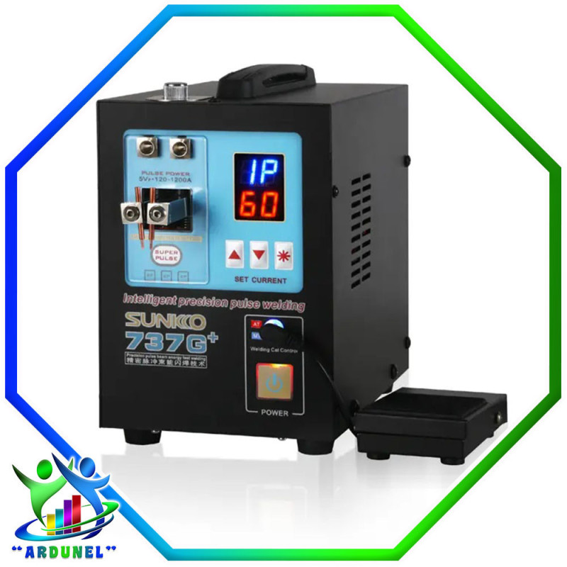 SUNKKO 737G+ SOLDADOR POR PUNTOS DE BATERÍA 18650 MÁQUINA DE SOLDADURA DE BATERÍA SUNKKO 737G+ SOLDADOR POR PUNTOS DE BATERÍA 18650 MÁQUINA DE SOLDADURA DE BATERÍA