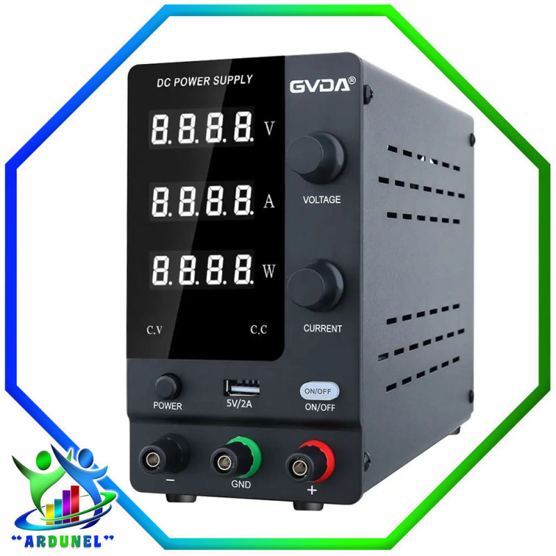 FUENTE DE ALIMENTACION AJUSTABLE GD-A605 GVDA FUENTE DE ALIMENTACION AJUSTABLE GD-A605 GVDA