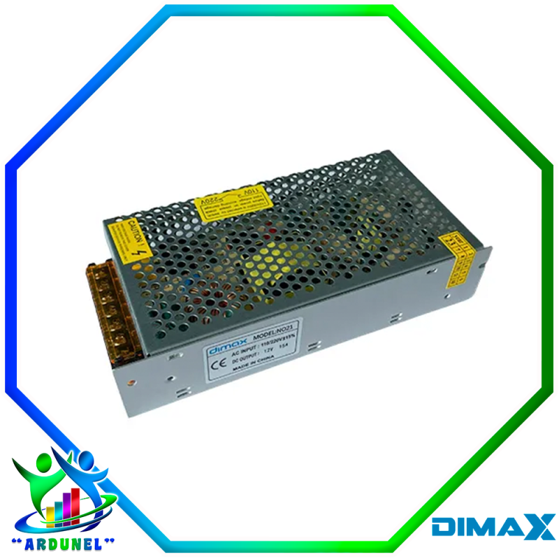FUENTE CONMUTADA TIPO REJILLA 12VDC *15A (ALTA CALIDAD) FUENTE CONMUTADA TIPO REJILLA 12VDC *15A (ALTA CALIDAD)