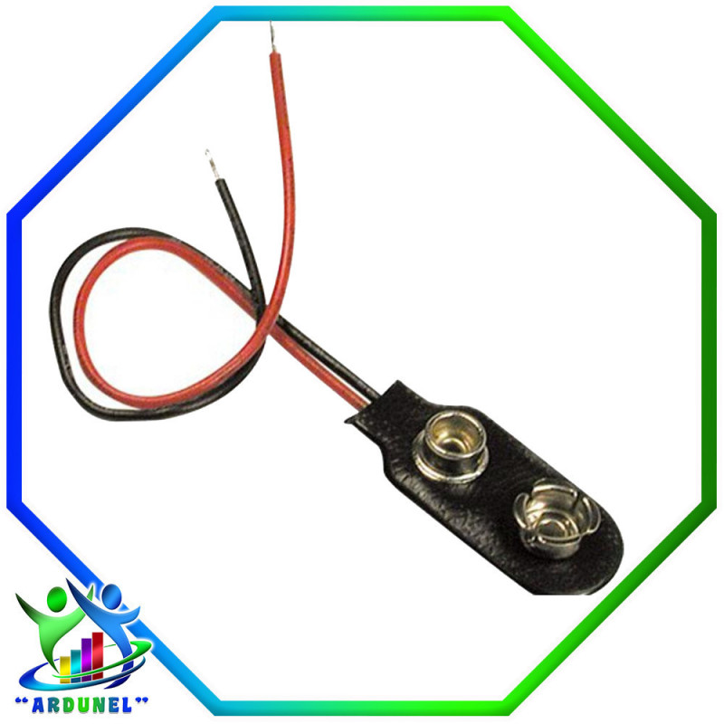 CONECTOR DE BATERÍA 9V CONECTOR DE BATERÍA 9V