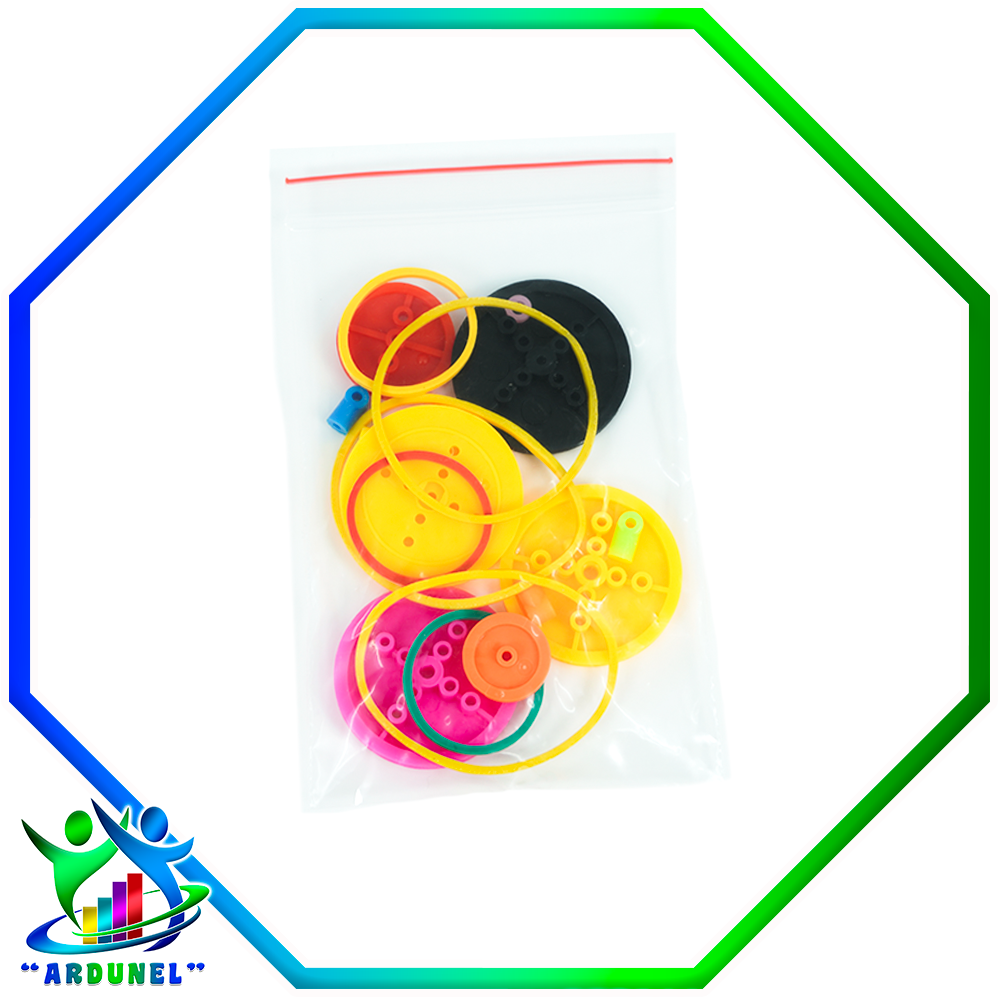 KIT DE POLEAS PLASTICAS DE 6 PIEZAS KIT DE POLEAS PLASTICAS DE 6 PIEZAS