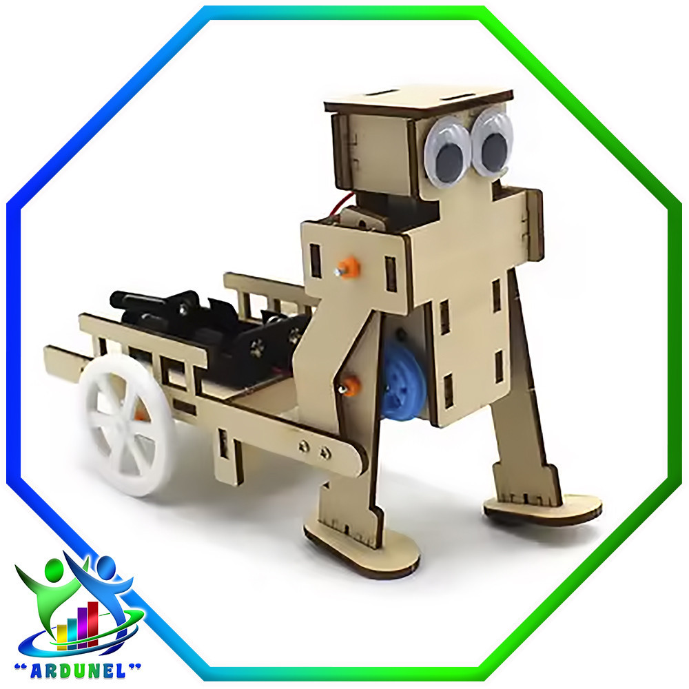 KIT ROBOT DIY CARRETA (SIN BATERIAS) KIT ROBOT DIY CARRETA (SIN BATERIAS)