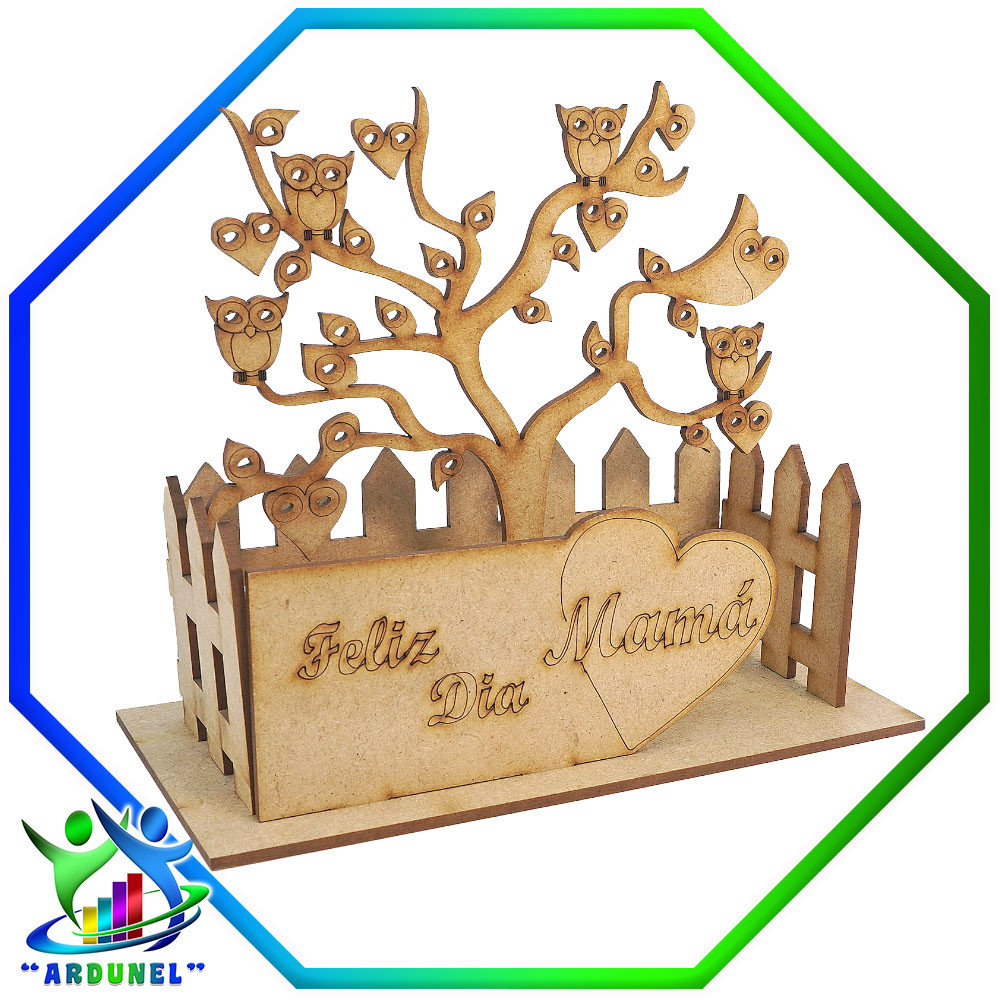 ORGANIZADOR DE ARETES BUHOS FELIZ DIA MAMÁ ORGANIZADOR DE ARETES BUHOS FELIZ DIA MAMÁ