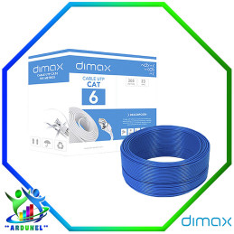 CABLE UTP CAT6 CCAE INT  80% COBRE 305M