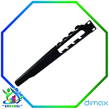 ORGANIZADOR DE 1U PARA RACK DE 19"