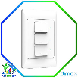 INTERRUPTOR SMART BLANCO WIFI 3 TOMAS