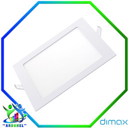 LUZ LED CUADRADA DE EMPOTRAR 6500K 18W