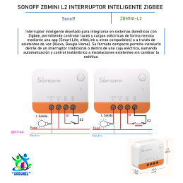 SONOFF ZBMINI L2 INTERRUPTOR INTELIGENTE ZIGBEE