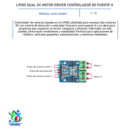 L9110S DUAL DC MOTOR DRIVER CONTROLADOR DE PUENTE H (ALTA CALIDAD)