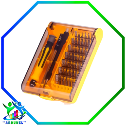 JUEGO DE DESTORNILLADORES 45 EN 1 UD 4501-A