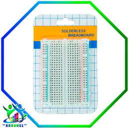 PROTOBOARD SOLDERLESS DE 400 PTS. (CALIDAD NORMAL)