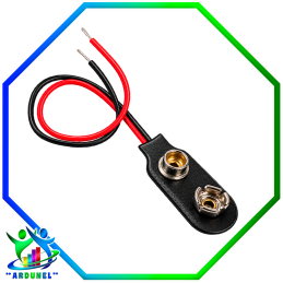 CONECTOR DE BATERÍA 9V