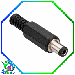 CONECTOR PLUG DC MACHO ARDUINO