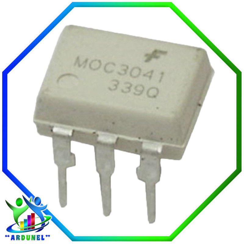 MOC3041 OPTOACOPLADOR MOC3041 OPTOACOPLADOR