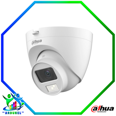 CAMARA HDCVI DOMO 2MP FULL COLOR PLASTICA CON AUDIO