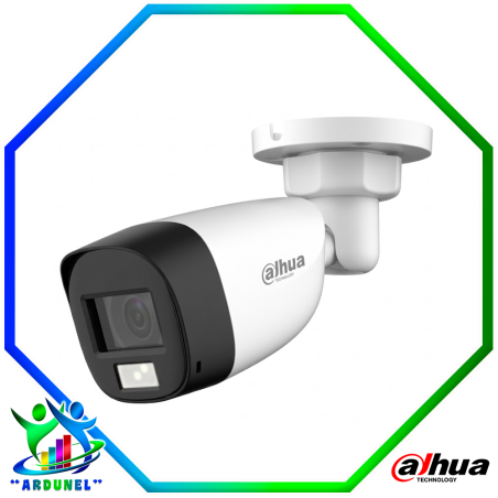 CAMARA HDCVI BALA 2MP FULL COLOR CON AUDIO SMART DUAL LIGHT