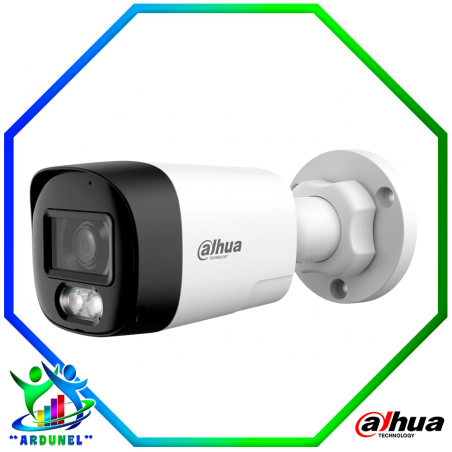 CAMARA HDCVI BALA 2MP SMART DUAL LIGHT PLASTICA CON AUDIO BIDIRECCIONAL