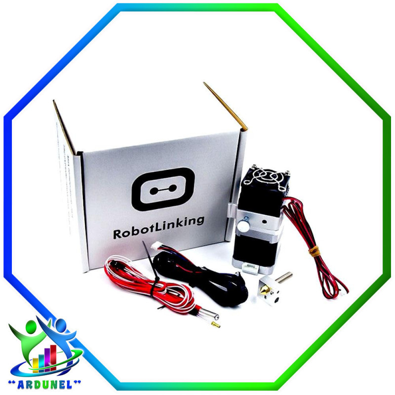 KIT EXTRUSOR MK8 COMPLETA 1.75MM + BOQUILLA 0.3MM + NEMA17 KS42STH48-1684A KIT EXTRUSOR MK8 COMPLETA 1.75MM + BOQUILLA 0.3MM + NEMA17 KS42STH48-1684A