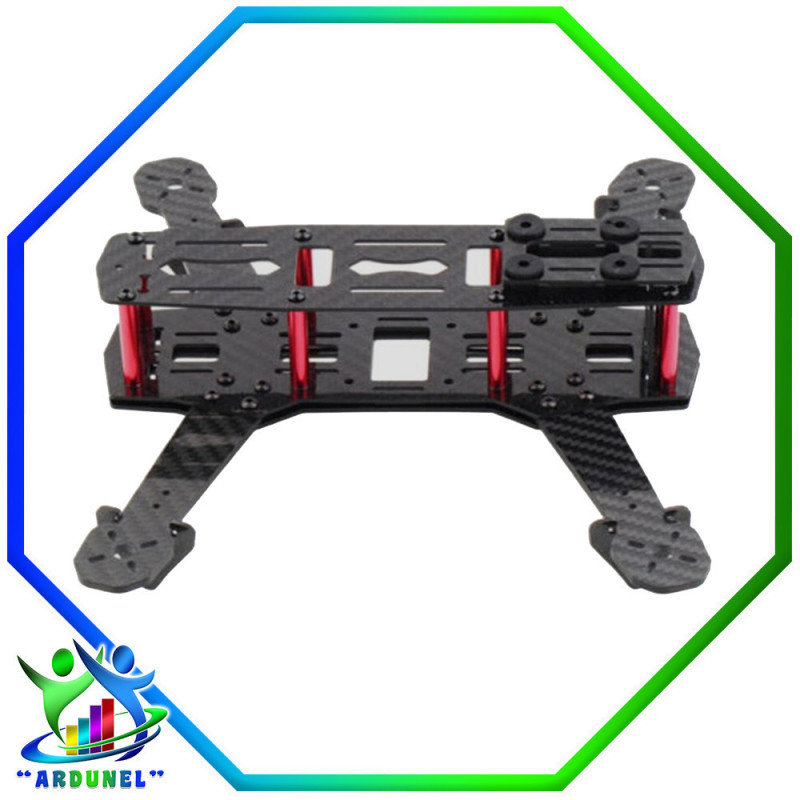 MARCO DE QUADCOPTER QAV250 DIY 4 EJES DE FIBRA DE CARBONO MARCO DE QUADCOPTER QAV250 DIY 4 EJES DE FIBRA DE CARBONO