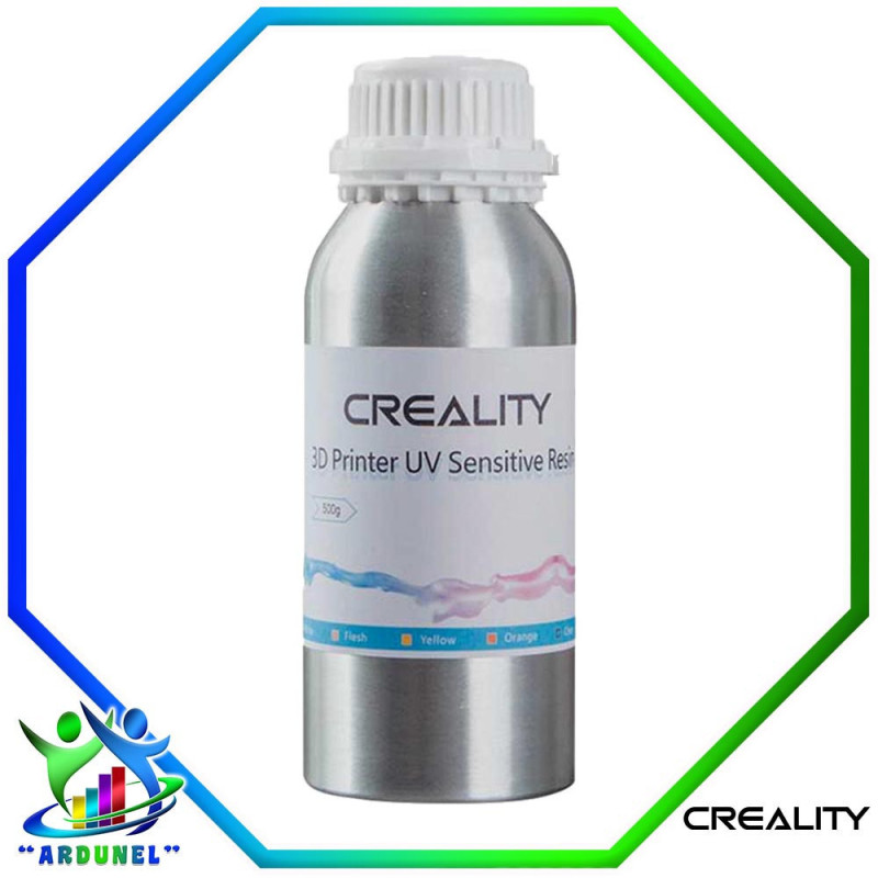 RESINA FOTOSENSIBLE CREALITY 500G LCD/DLP/LD RESINA FOTOSENSIBLE CREALITY 500G LCD/DLP/LD