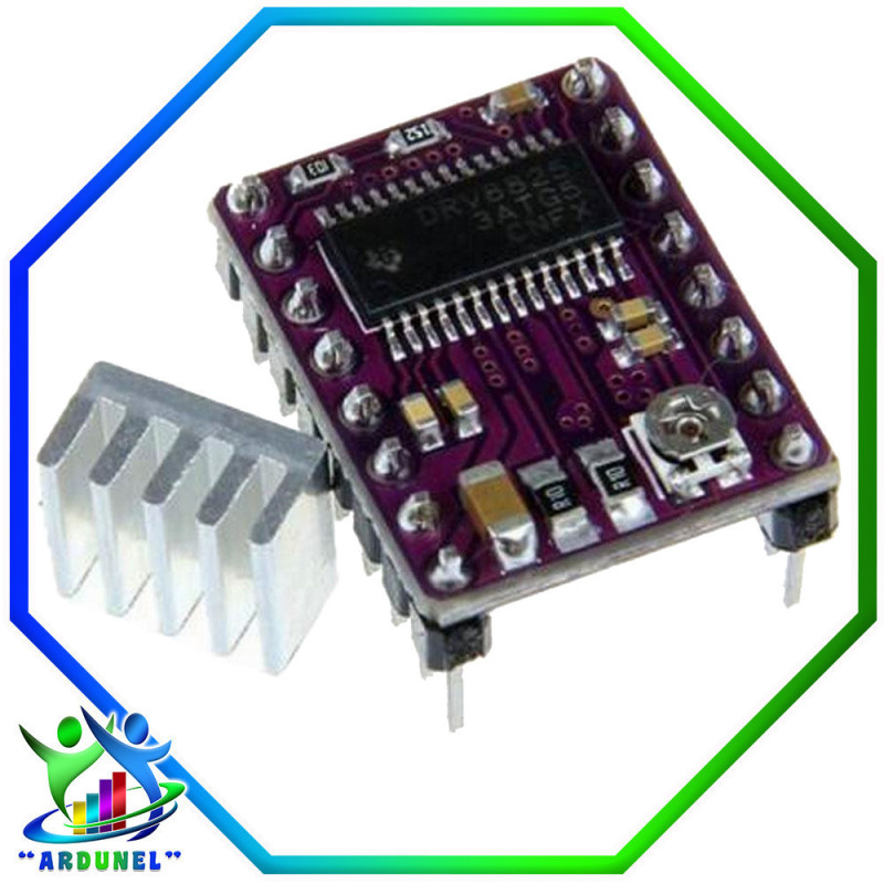 CONTROLADOR DE MOTOR PASO A PASO DRV8825 CONTROLADOR DE MOTOR PASO A PASO DRV8825