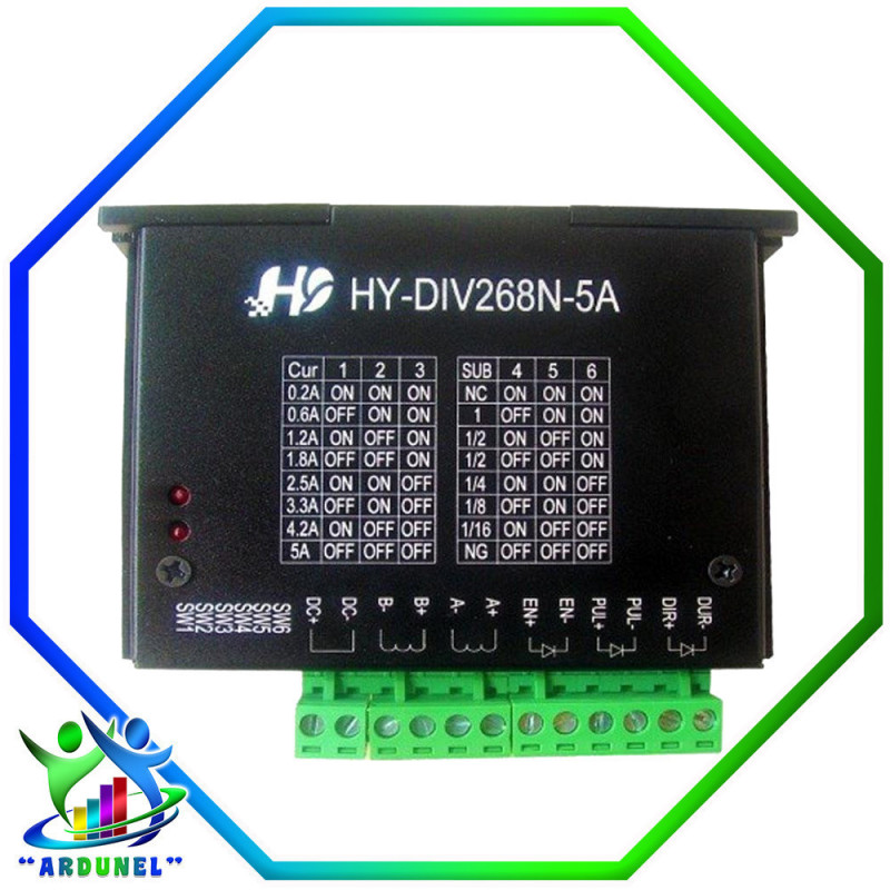 CONTROLADOR CNC TB6600 0.2-5A, MOTOR PASO A PASO NEMA 17-23 (ALTA CALIDAD) CONTROLADOR CNC TB6600 0.2-5A, MOTOR PASO A PASO NEMA 17-23 (ALTA CALIDAD)