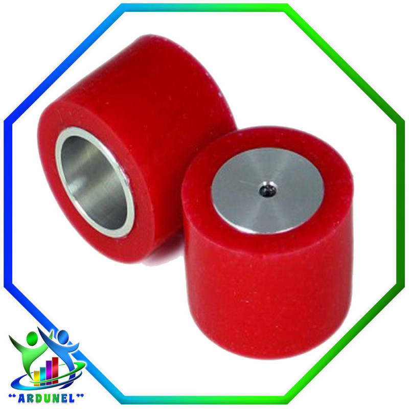 RUEDAS DE MINISUMO 24X23 ROJO (PAR) RUEDAS DE MINISUMO 24X23 ROJO (PAR)