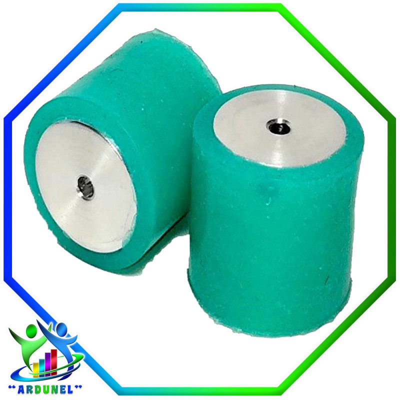RUEDAS DE MINISUMO 24X23 VERDE (PAR) RUEDAS DE MINISUMO 24X23 VERDE (PAR)