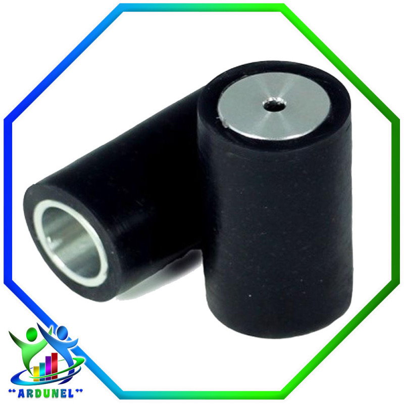 RUEDAS SEGUIDOR DE LÍNEA LARGAS 23×40 NEGRO (PAR) RUEDAS SEGUIDOR DE LÍNEA LARGAS 23×40 NEGRO (PAR)