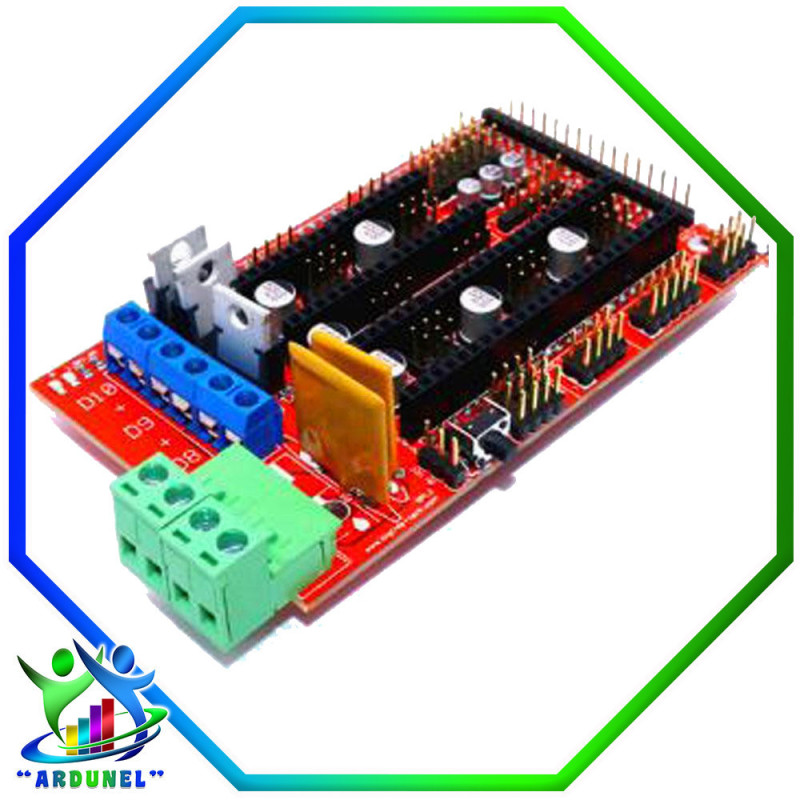RAMPS 1.4 PARA ARDUINO MEGA 2560 RAMPS 1.4 PARA ARDUINO MEGA 2560